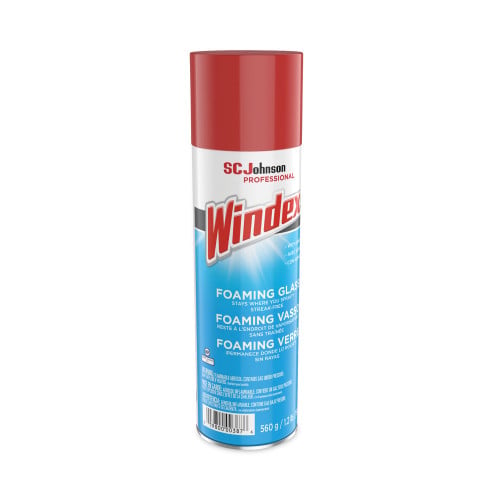 Windex® Foaming Glass Cleaner, Fresh Scent, 20 oz Aerosol Spray (333813EA)