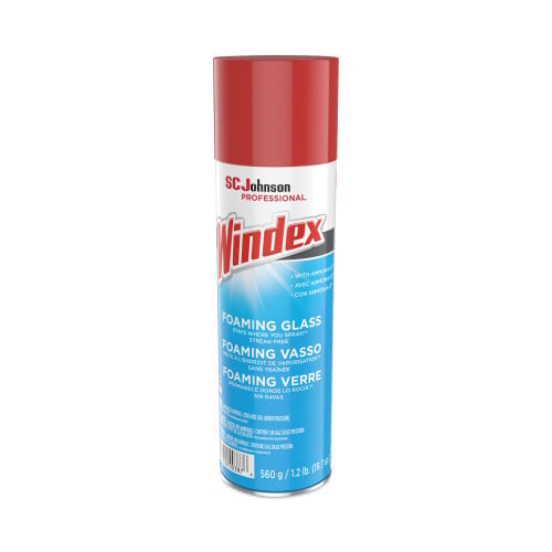 Windex® Foaming Glass Cleaner, Fresh Scent, 20 oz Aerosol Spray (333813EA)