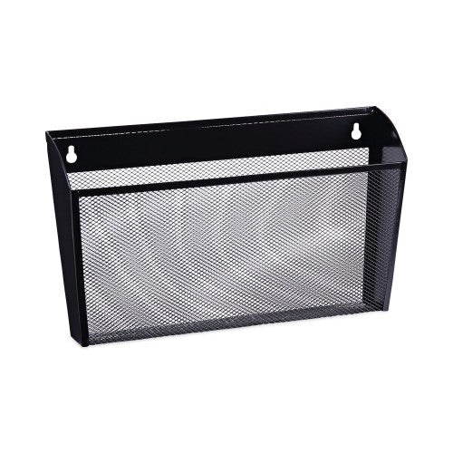 Universal Metal Mesh Wall File, Letter Size, 14" x 3.1" x 8.2", Black (UNV20026)
