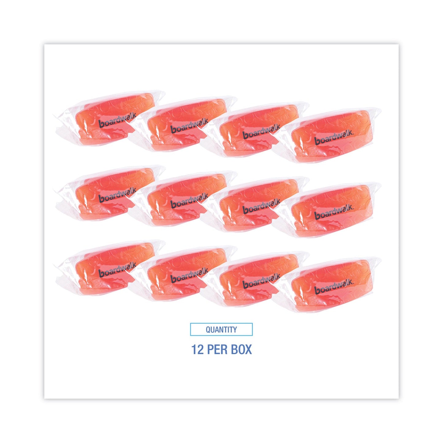 Boardwalk® Eco Fresh Bowl Clip, Mango Scent, Orange, 12 Bowl Clips (BWKCLIPMAN)