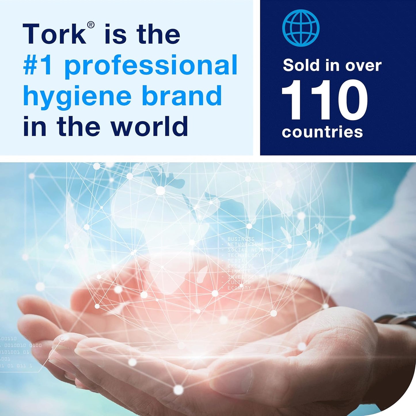 Tork Industrial Cleaning Cloth Gray W7, One-at-a-Time Dispensing, 1 x 210 Cloths, 520374