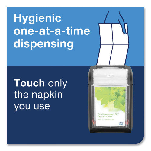 Tork® Xpressnap Fit Interfold Napkins, 2-Ply, White, 120 Napkin Pack, 36 Packs (DX800)