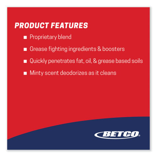 Betco Speedex Degreaser, Mint, 32 oz Spray Bottle, 12/Carton (1731200)
