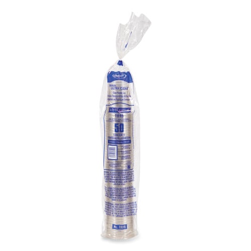 SOLO Ultra Clear Cups, 16 oz, PET, 50/Bag, 20 Bags/Carton (TR16)