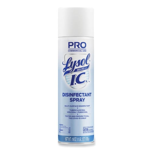 Lysol® Pro Hospital Grade Lysol® I.C. Disinfectant Spray, 12 Cans (95029CT)