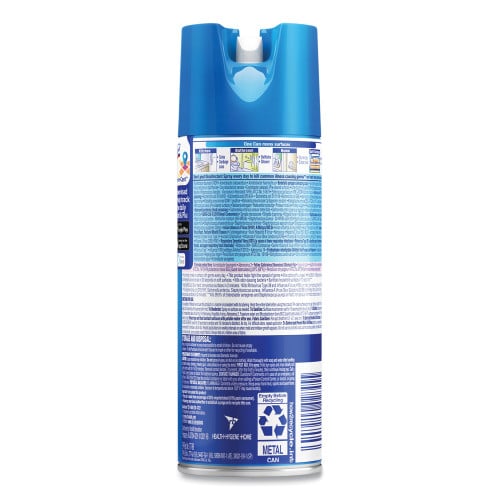 Lysol® Disinfectant Spray, Spring Waterfall Scent, 12.5 oz., 12 Cans (02845)
