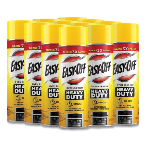 EASY-OFF Heavy Duty Oven Cleaner, Fresh Scent, Foam, 14.5 oz Aerosol Spray (87979)