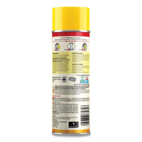 EASY-OFF Heavy Duty Oven Cleaner, Fresh Scent, Foam, 14.5 oz Aerosol Spray (87979)