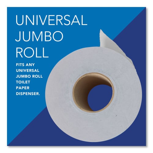 Scott Essential 100% Recycled Fiber JRT Bathroom Tissue for Business, Septic Safe, 2-Ply, White, 3.55" x 1,000 ft, 12 Rolls/Carton (67805)