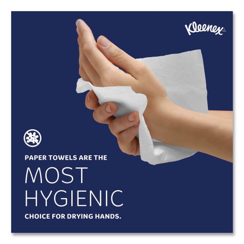 Kleenex® Multifold Paper Towels, 1-Ply, White, 1200 Towels (02046)