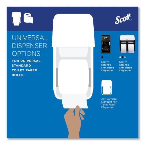 Scott® Pro Standard Toilet Paper, 2-Ply, White, 473 Sheets, 80 Rolls (13217)