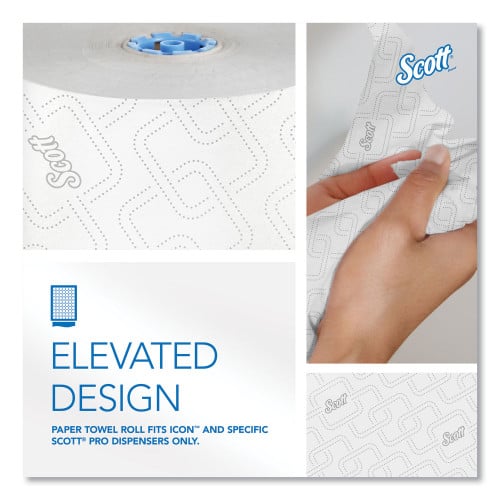 Scott® Pro Hardwound Paper Towels, White, 1,150-ft., 6 Rolls (25702)