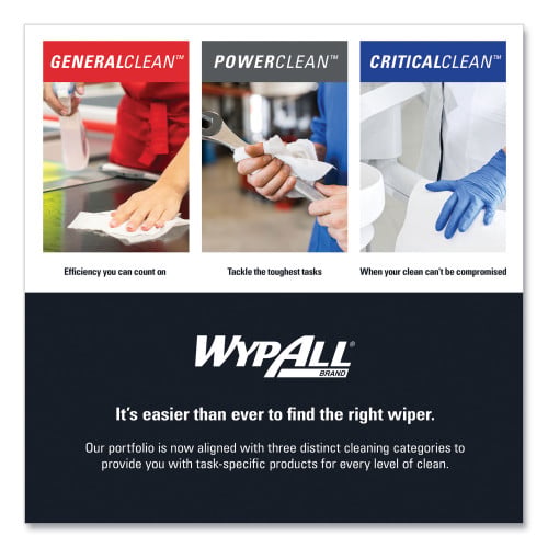 WypAll Power Clean ProScrub Pre-Saturated Wipes, 9.5 x 12, Citrus Scent, Green, 75/Bucket, 6 Buckets/Carton (91371CT)