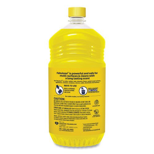 Fabuloso® Multi-Use Cleaner, Lemon Scent, 56 oz, 6 Bottles (MX06157CT)