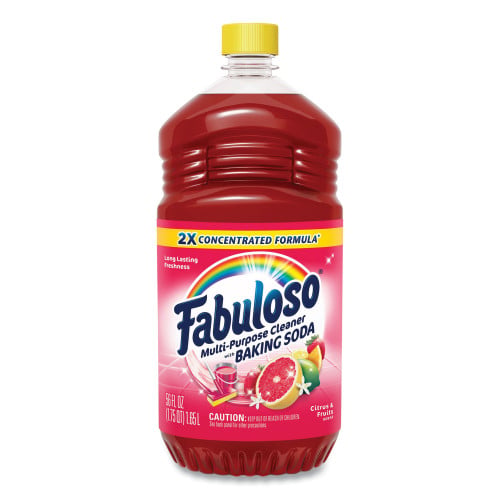 Fabuloso® Multi-Use Cleaner, Citrus Scent, 56 oz., 6 Bottles (153091)