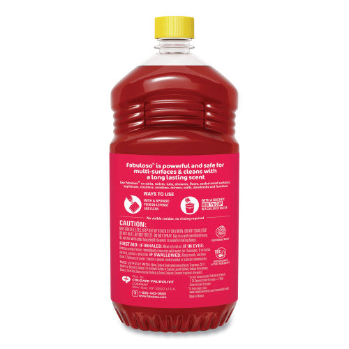 Fabuloso® Multi-Use Cleaner, Citrus Scent, 56 oz., 6 Bottles (153091)