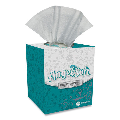 Georgia Pacific Professional Premium Facial Tissue in Cube Box, 2-Ply, White, 96 Sheets/Box, 36 Boxes/Carton (46580CT)