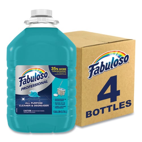 Fabuloso® Professional All-Purpose Cleaner, Ocean Cool, 4 Gallons (05252)